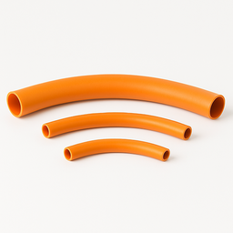 Electrical PVC Sweeping Bend 15° HD 150mm