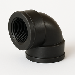 Poly Elbow FF Threaded BSP 20mm (3/4")