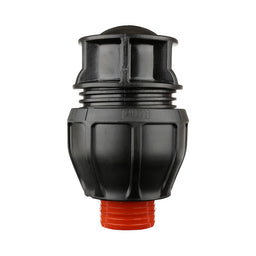 Compression Poly Rural End Cap 1 1/4"
