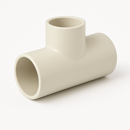 PVC Pressure Tee plain 40mm (1 1/2")