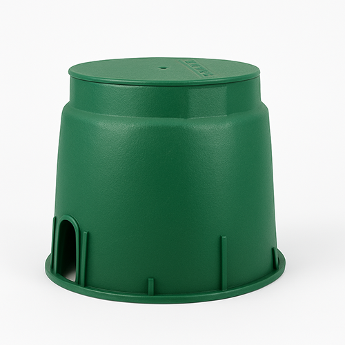 Valve Box Round NDS Heavy Duty (250mm T x 325mm B x 260 mm D)