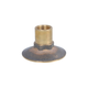 Brass Flanged Bib Extension Screwed 15mm x 50mm