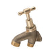 Brass Hose Tap Wall Mount BSPM 20mm x 25mm (3/4" x 1")