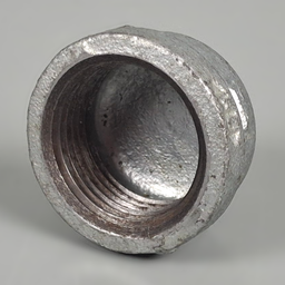 Galvanised Malleable Iron Cap 15mm (1/2")