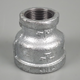 Galvanised Malleable Iron Coupling Reducing 20mm (3/4") x 15mm (1/2")
