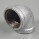 Galvanised Malleable Iron Elbow 90° 15mm (1/2")