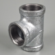 Galvanised Malleable Iron Tee 15mm (1/2")