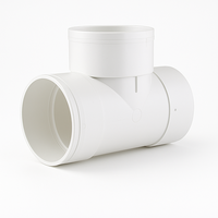 DWV Test Opening Tee MF with Cap 100 mm