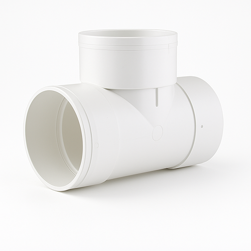 DWV Test Opening Tee MF with Cap 100 mm