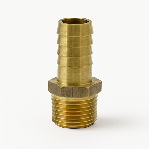 Brass Hose Barb Swivel 15 MI X 15 mm