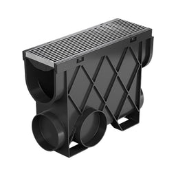 Reln Storm Drain Slimline Pit and Grate Architectural 344mm (L) x 121mm (W) x 261mm (D)
