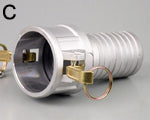 Aluminium Camlock -C- Hose Tail x FI lever 65mm