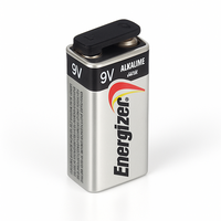 Energizer Battery Alkaline 9 Volt