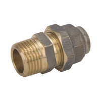 Brass Flared Adaptor Copper x BSPM 15mm x 15mm (1/2" x 1/2")