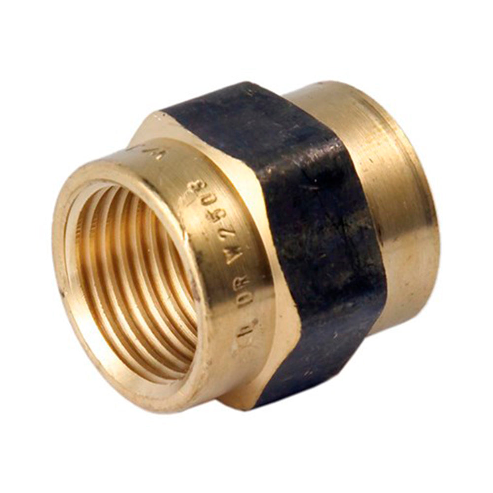 Brass Coupling Threaded Socket BSPF 40mm (1 1/2")