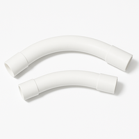 Communication Bend NBN 45D 300mm Radius 50mm White