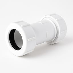 PVC Compression Coupling 40mm (1 1/2")