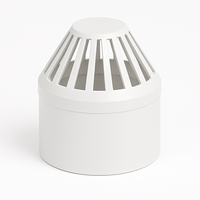 D. DWV Insect Proof Vent Cowl with Mesh 50mm