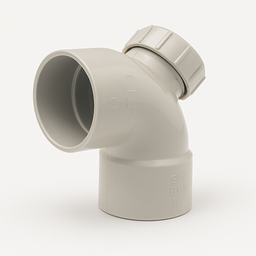 DWV I.O.Bend FF 90° 65mm