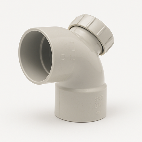 DWV I.O.Bend FF 90° 65mm