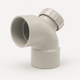 DWV I.O.Bend FF 90° 65mm