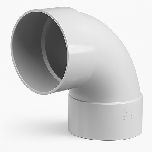 DWV Plain Bend MF 15° 100mm