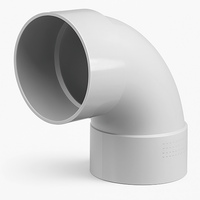DWV Plain Bend MF 45° 65mm
