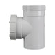 DWV Test Opening Tee MF with Cap 100 mm