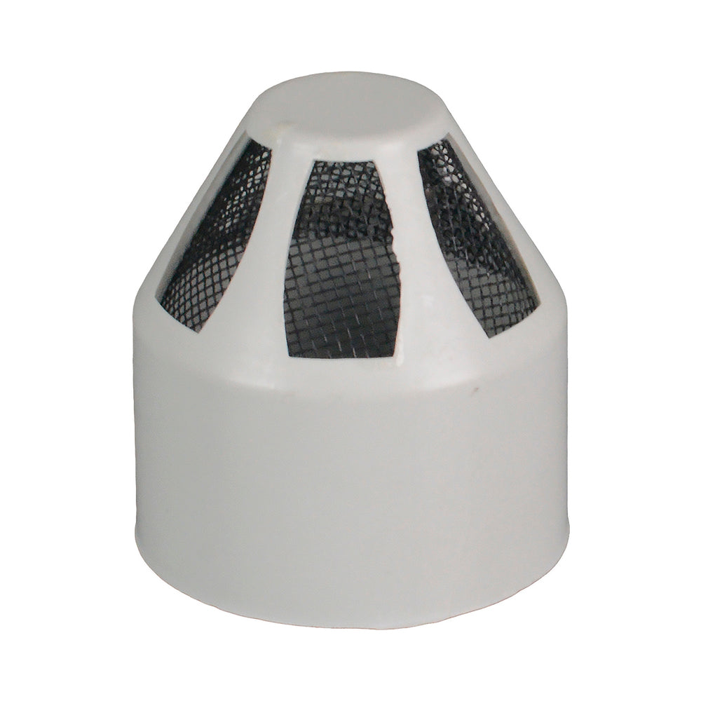 DWV Insect Proof Vent Cowl with Mesh 50mm