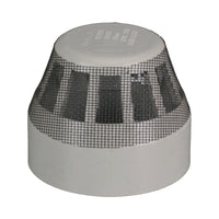 DWV Insect Proof Vent Cowl with Mesh 80mm