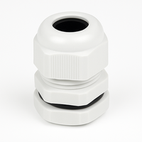 Electrical Nylon Cable Gland Black 20mm