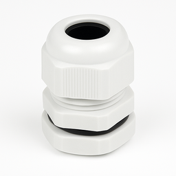 Electrical Nylon Cable Gland Black 20mm