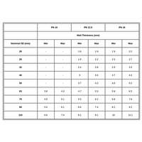 * Pipe Poly Metric (Blue Line) 90mm PN 10 SDR17 PE100 100 m