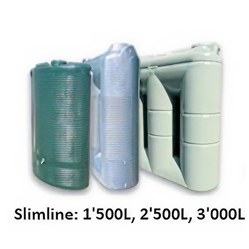A. Poly Tank Slimline 1,500L