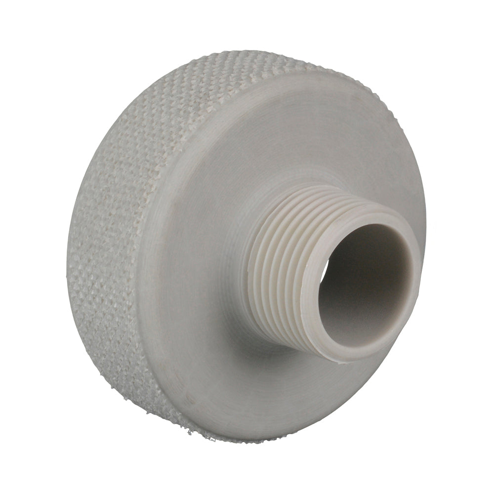 Tank Fitting 60mm IBC x 1" MI BSPT (6mm Pitch FI Acme)