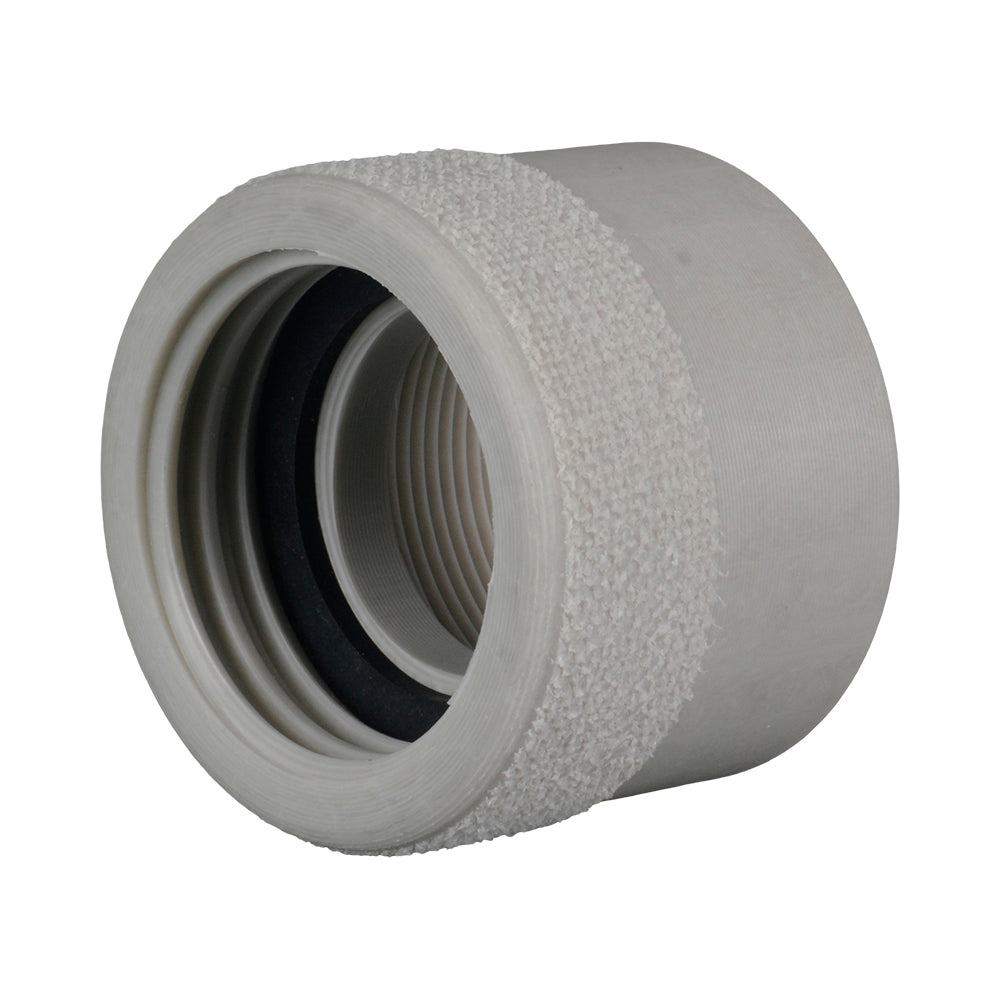 Tank Fitting 60mm IBC x 2" FI BSPP (6mm Pitch FI Acme)