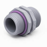 8c. Poly Tavlit Manifold 4 Port 25mm