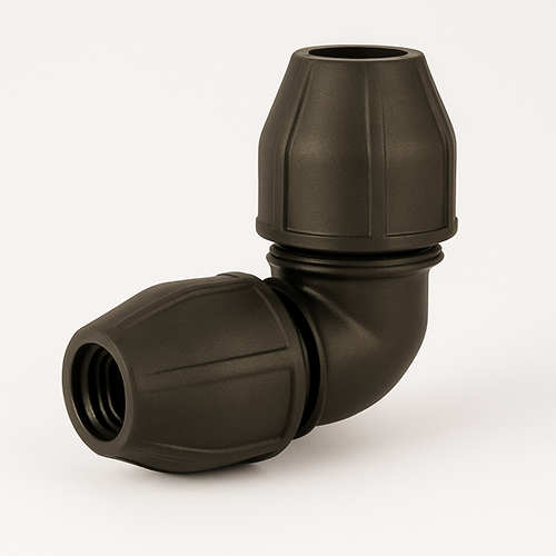 Compression Poly Metric Elbow (Poly x Poly) 90 mm x 90 mm - Norma