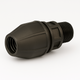 Compression Poly Metric End Connector- Poly x MI BSP - 75mm x 2&quot;