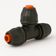 Compression Poly Rural Tee- Poly x Poly x Poly - 3/4&quot; x 3/4&quot; x 3/4&quot;