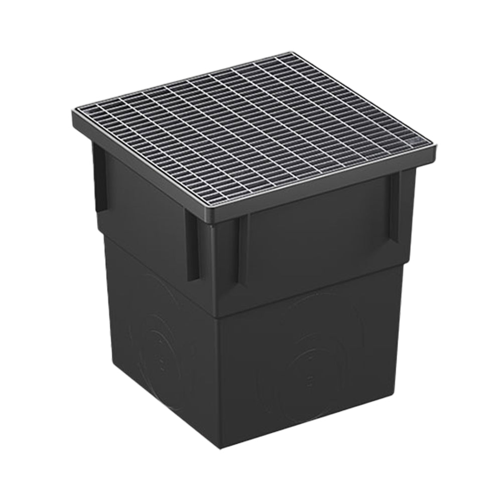 RELN Pit and Galvanised Steel Grate-Heel Guard Class A Series 300