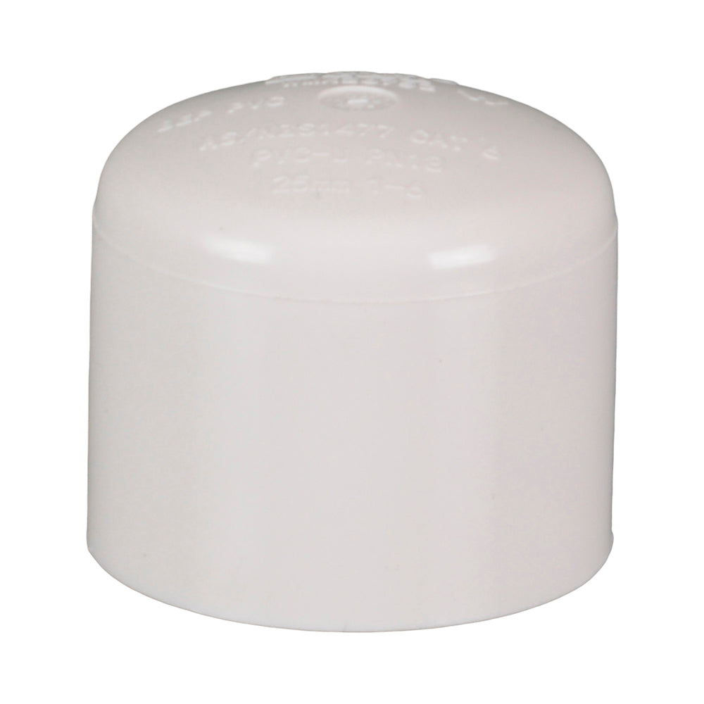 PVC End Cap 15mm (1/2")