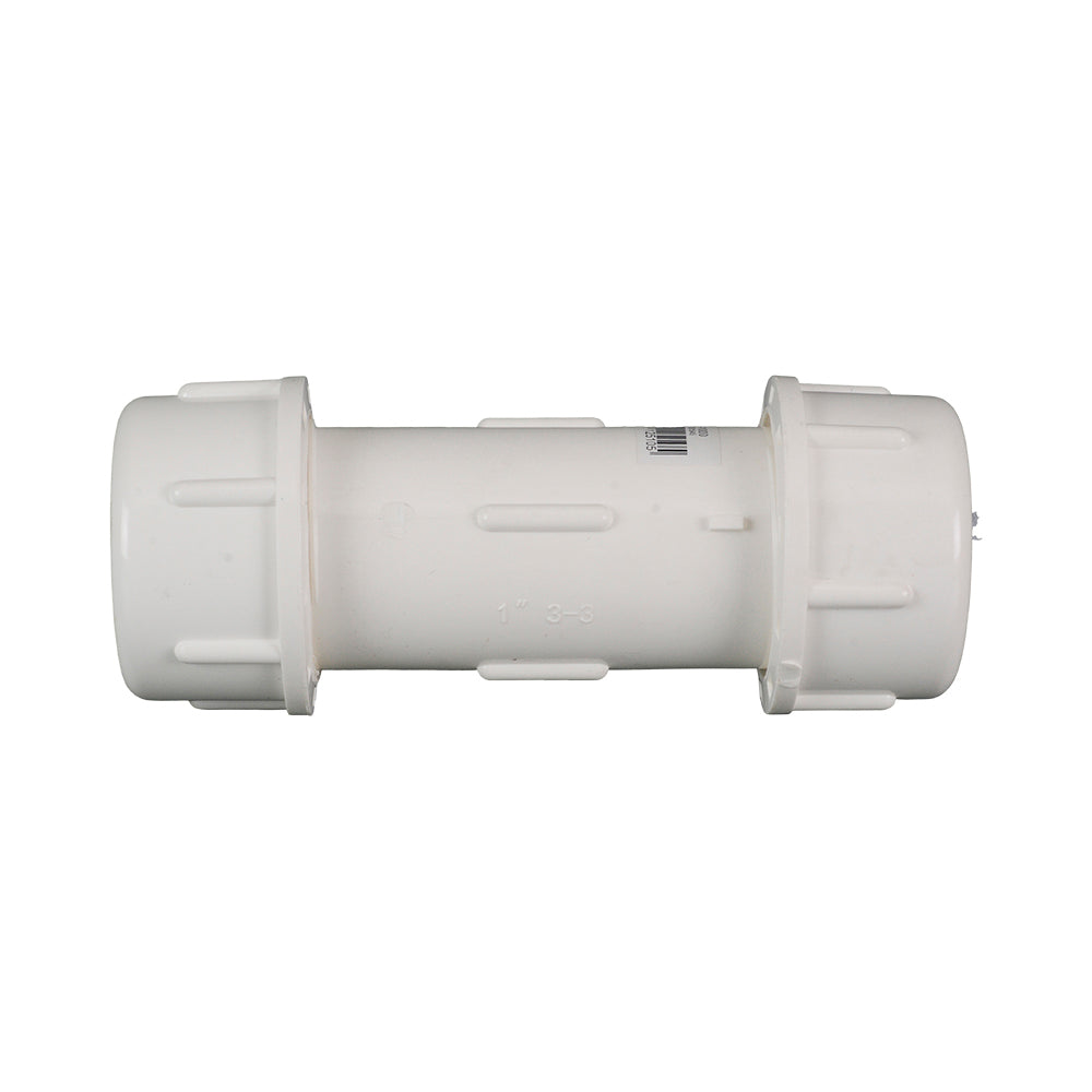 PVC Compression Coupling 25mm (1")