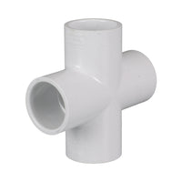 PVC Cross 25mm (1")