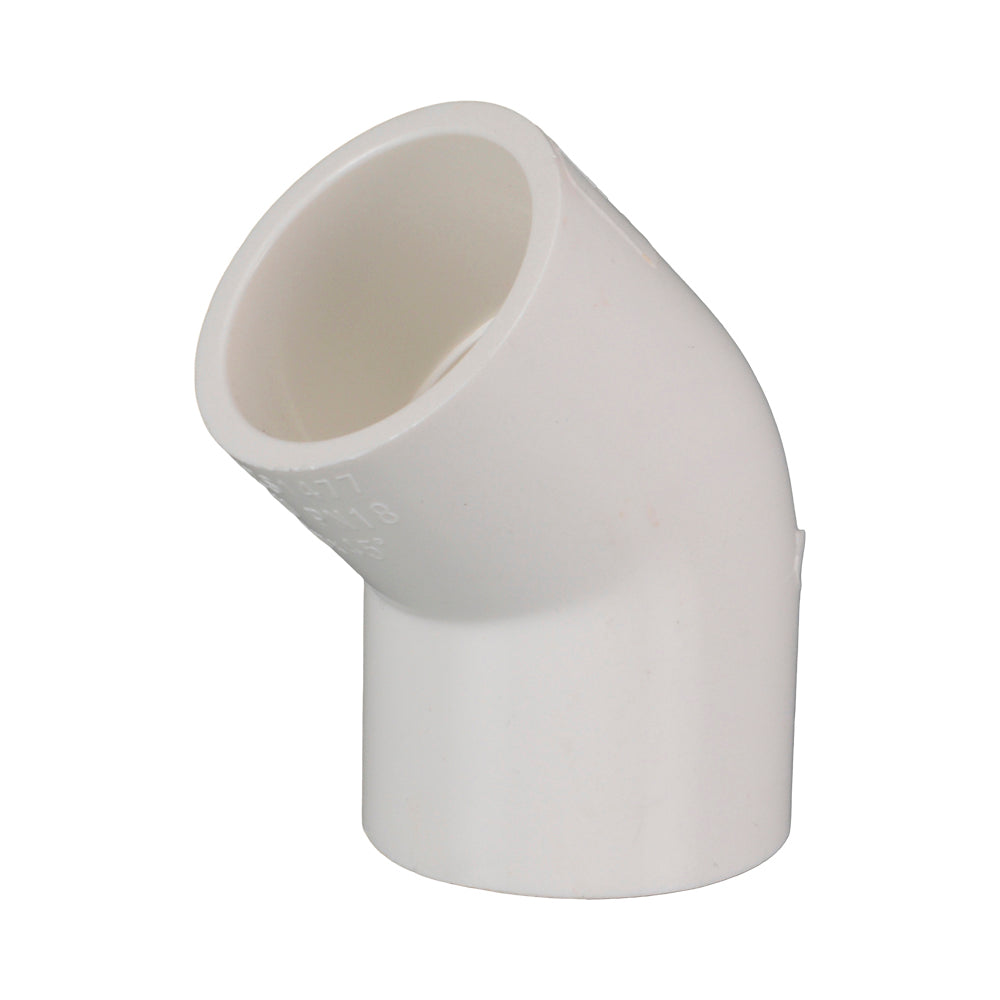 PVC Elbow 45° 25mm (1")