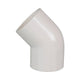 PVC Elbow 45° 20mm (3/4")