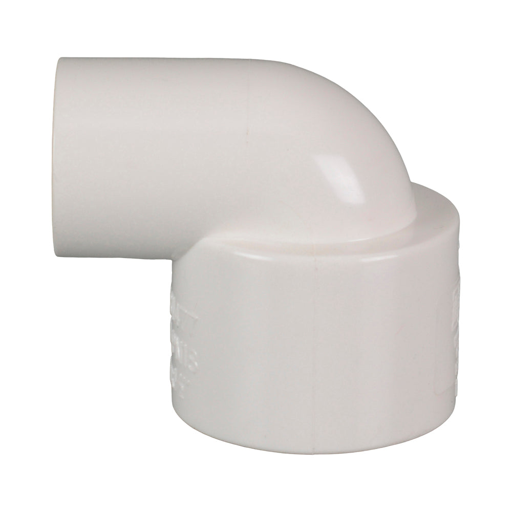 PVC Faucet Elbow 15mm x 15mm (1/2" X 1/2") BSPF