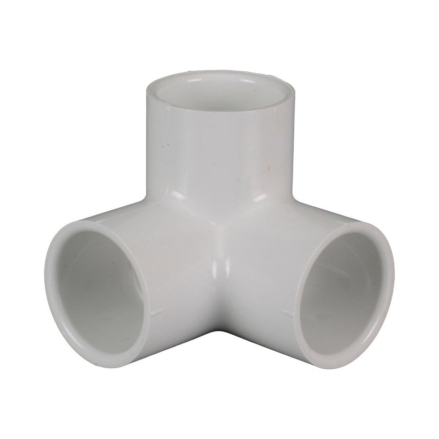 PVC Pressure Side Outlet Plain Elbow 25mm (1