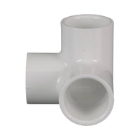 PVC Pressure Side Outlet Plain Elbow 25mm (1")