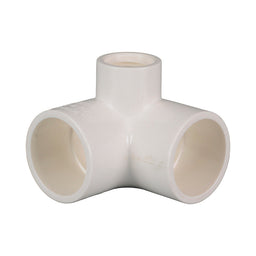 PVC Pressure Side Outlet Faucet Elbow 20mm x 15mm (3/4" x 3/4" x 1/2") BSPF